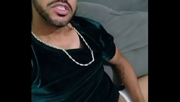 Brincando com o meu pau