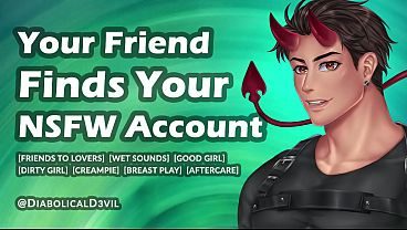 My Female Best Friend Found my NSFW Account and Is Curious, We Fuck Hard At the End || Diabolical D3vil || Roleplay Audio