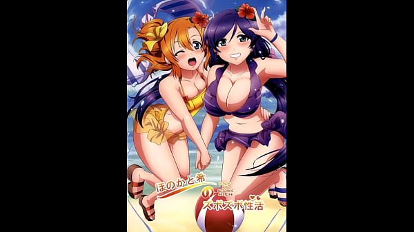 Love live comic futanari Honoka and Nozomi's Sex Life