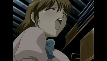 Hentai teen fucks cutie in storage room