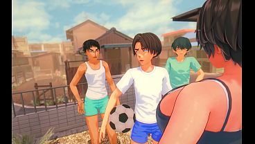 Ntr mamá jugando con mis amigos de la calle