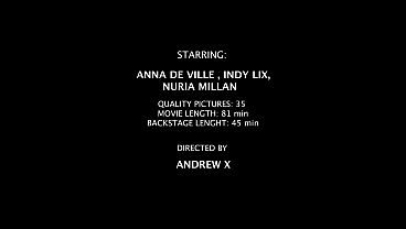 XMAS #1, Nuria Millán, Anna de Ville, Indy Lix, 3on3, Anal Fisting, ATOGM, Balls Deep, DAP, No Pussy, Rough Sex, Big Gapes, Monster ButtRose, Squirt Drink, Creampie Swallow AH224