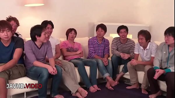 Mihonos Passionate Asian Blow Jobs On A Group Of Cock Wow