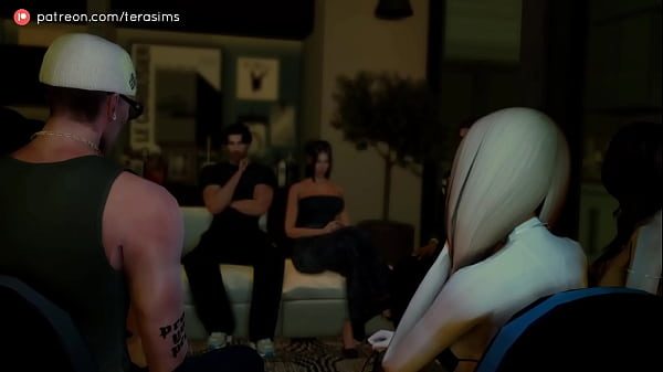 3D Sims 4 - Intense Rough sex at my friends house