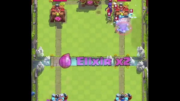 Clash royale arena 10 PARTIDA COM A MAIOR VISÃO SE JOGO DA HISTÓRIA !!